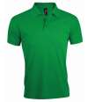 10571 Sol's Prime Poly/Cotton Piqué Polo Shirt Kelly Green colour image